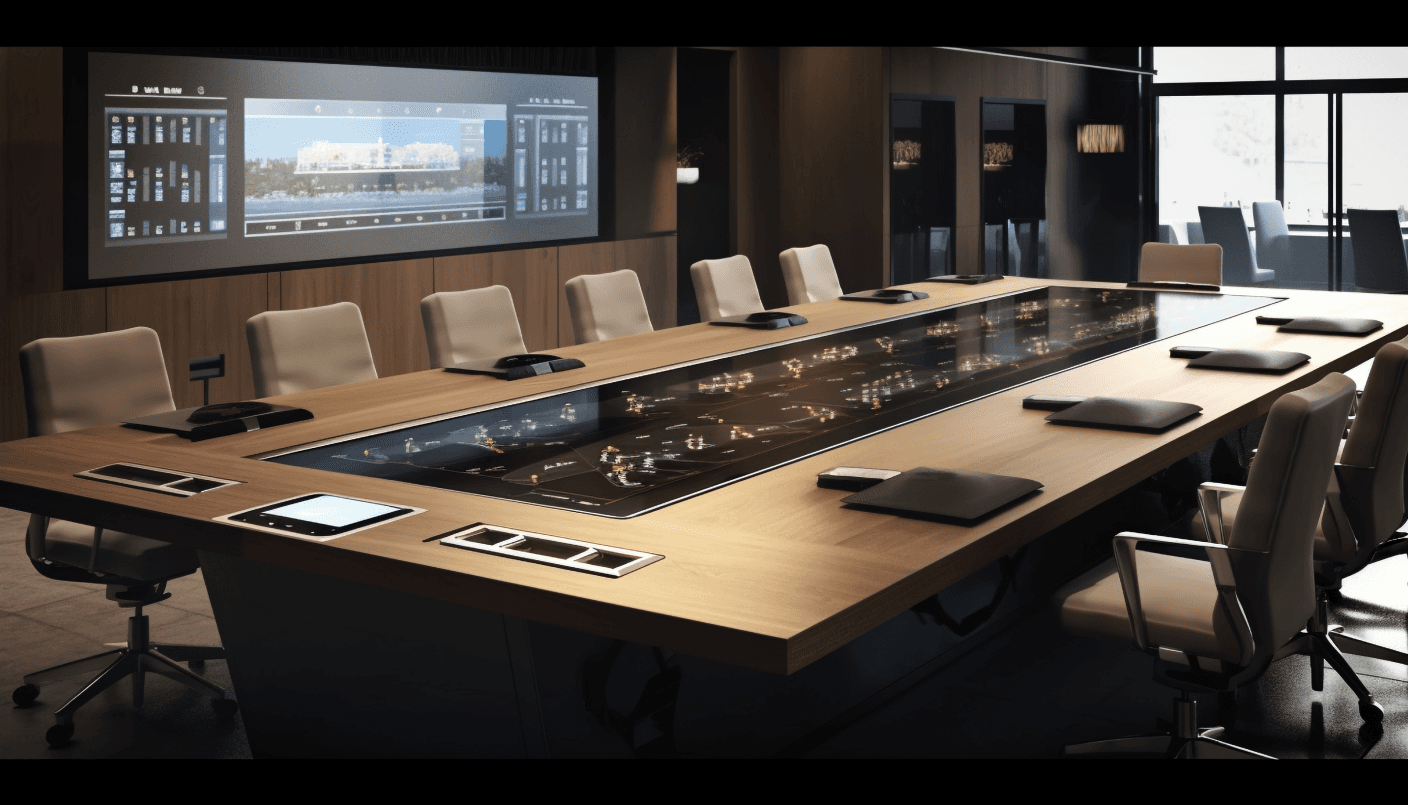 luxury-office-chair-modern-glass-building-generated-by-ai 1
